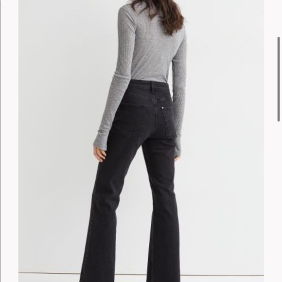 H&M high waist bootcut jeans - Picture 3 of 5